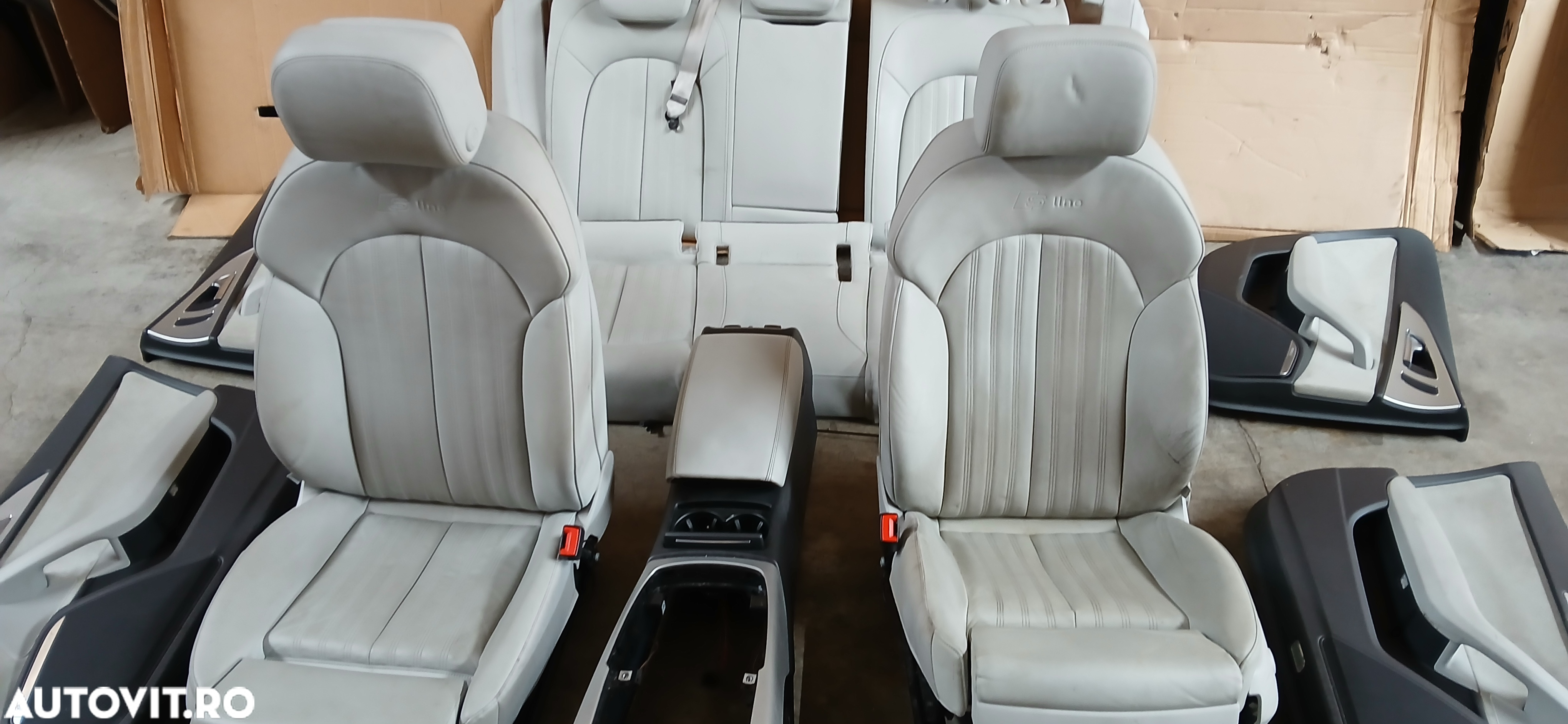 Interior de piele S-line Audi A6 4G c7 2013-2018 - 2