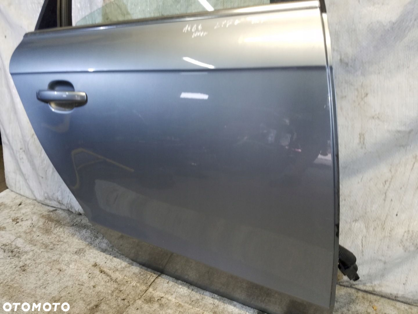 DRZWI TYŁ LEWE AUDI A4 B8 SEDAN KOD LY7G - 10