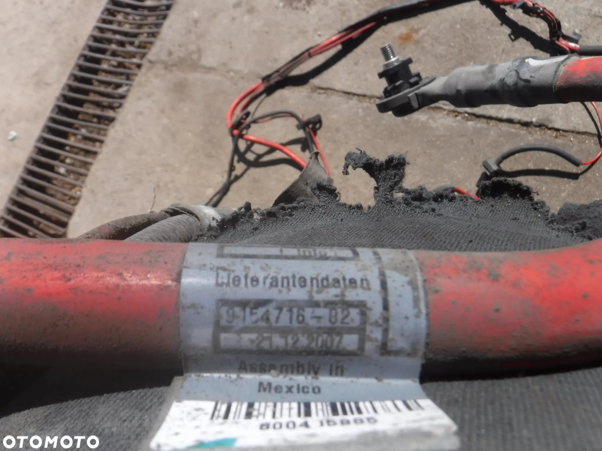 Bmw X5 E70 X6 E71 3.0 sd 286ps przewod akumulatora wiazka klema 9154716 - 5