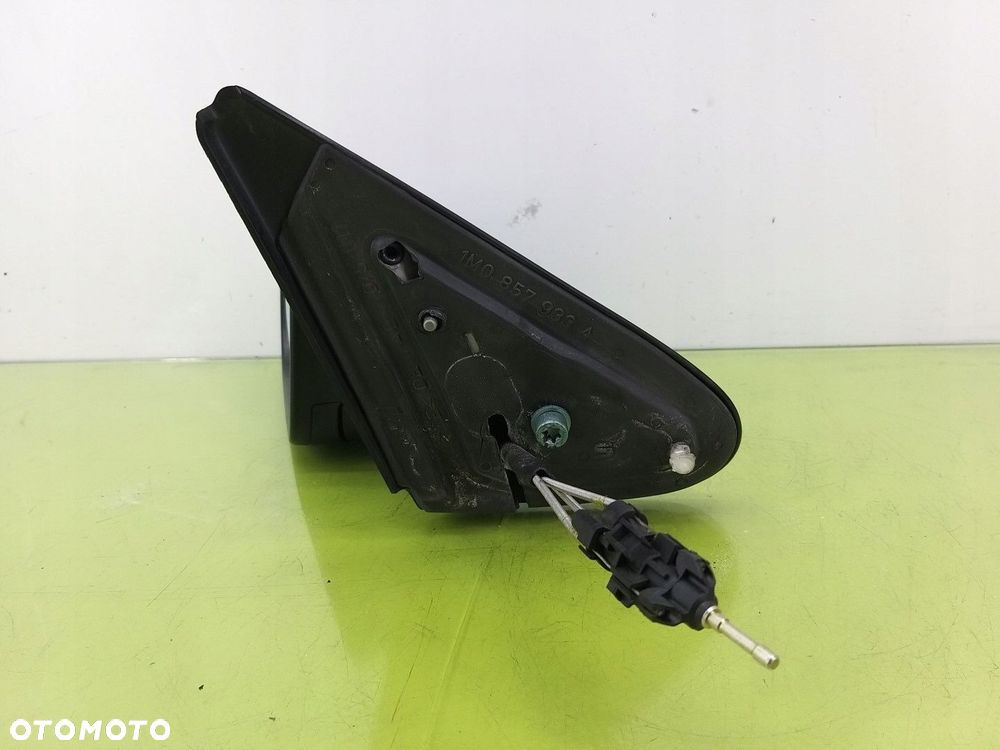 Lusterko lewe manualne Seat Leon I 1999-2005 LS5S 1M0857933A ORYGINAŁ - 4