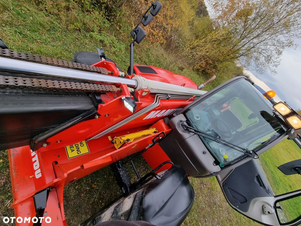 Manitou MT1840 Ładowarka Teleskopowa 18 metrów jak nowa z salonu Import Norwegia Rozsuwanie wideł Hydrauliczne. zmiana na łyżkę Hydra. ZERO LUZÓW Wycieków Maszyna z Gospodarstwa nie katowana - 13