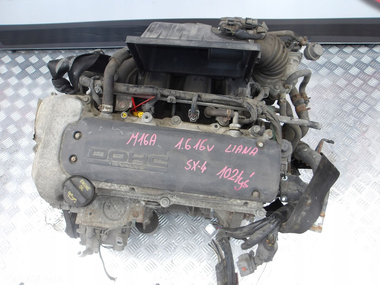 SILNIK SUZUKI SX-4 LIANA 1.6 16V M16A 102 TYS - 2