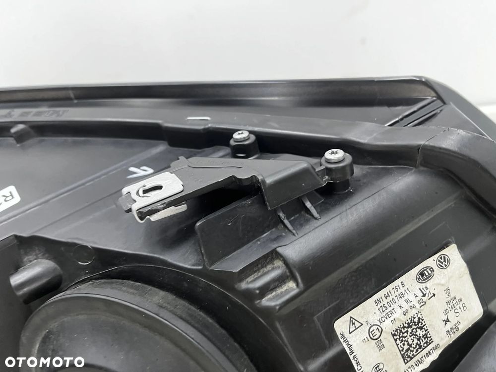 Lampa reflektor VW Tiguan 1 I 5n LIFT 10-16r. lewa przednia XENON EU skrętna doświetlanie zakrętów + - 11