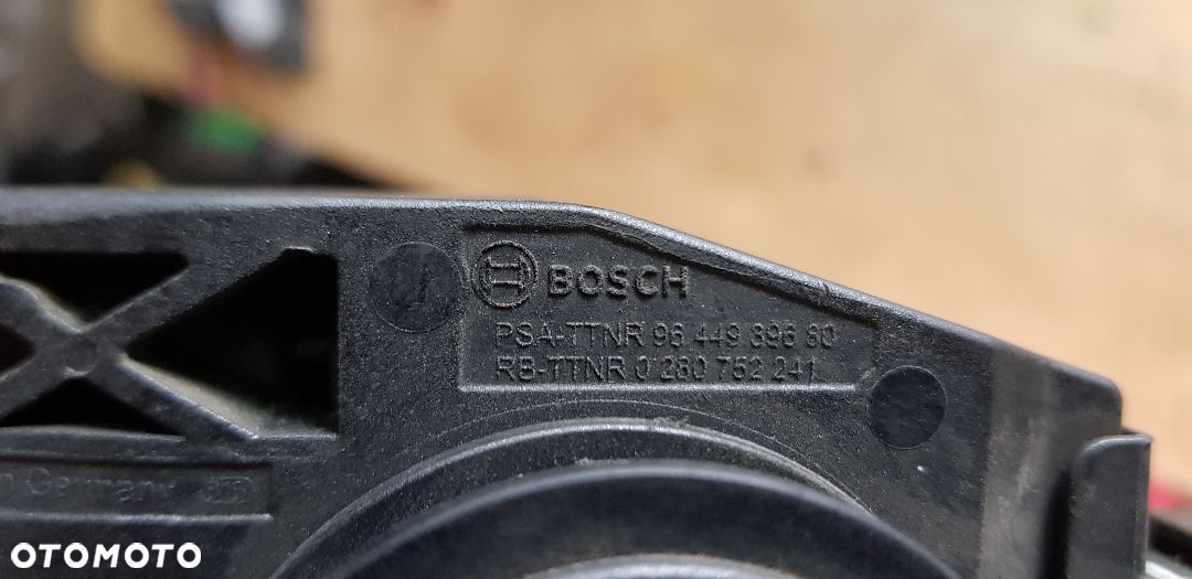 PEUGEOT 407 POTENCJOMETR GAZU 9644939680 0280752241 - 2
