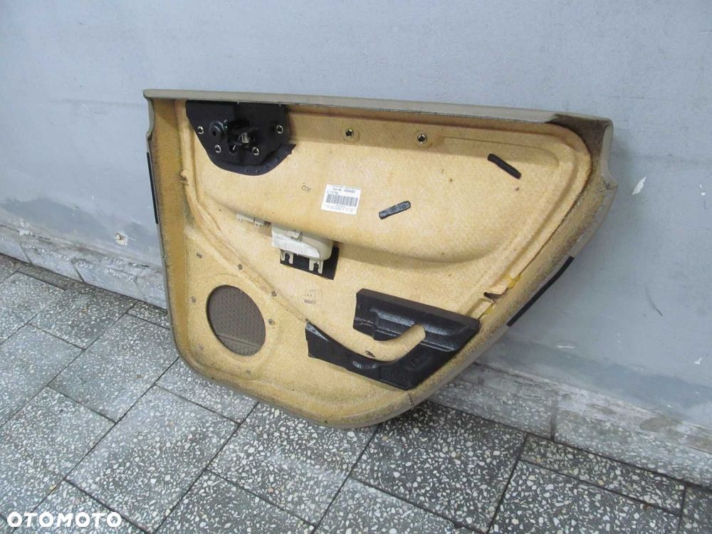 VOLVO V70 XC LIFT TAPICERKA BOCZEK DRZWI TYL SKORA JASNY 39990923 99-07 - 7