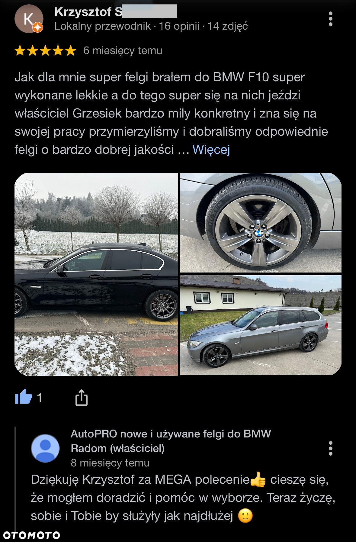 8j 8.5j oryginalne felgi 18 BMW 5x120 E90 Styling 189 128 E36 E46 X1 E84 GT Z3 Z4 F30 F32 F10 E81 E87 F34 ET34 ET37 6768858 wklęsłe concave Radom - 17