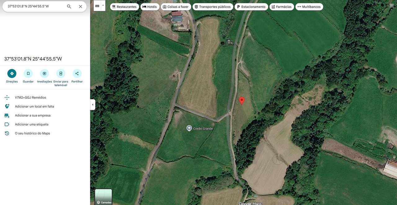 Terreno rústico com 7.120 m2 e vista mar – Remédios, Ponta Delgada - Grande imagem: 4/5