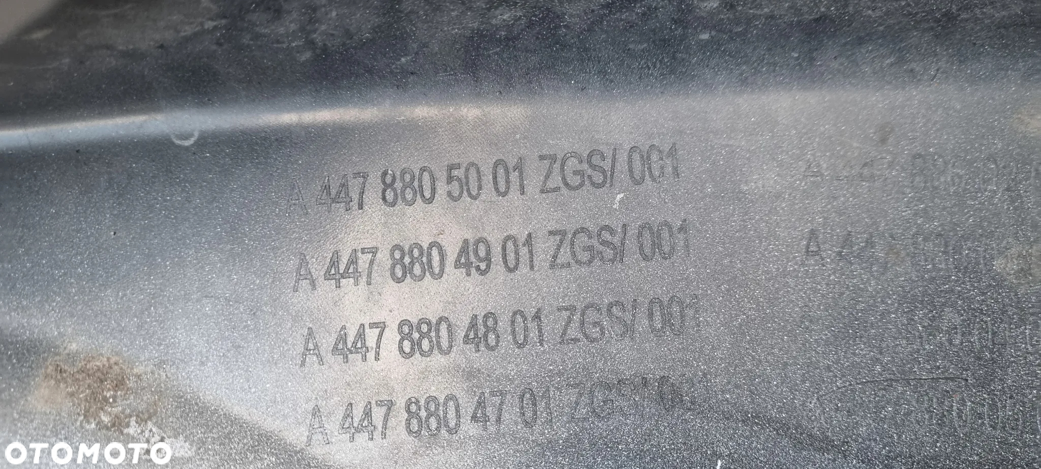 Mercedes Vito Viano 447 2014- Zderzak przód oryginał MH052 - 16