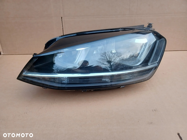 Bi-xenon przedni lewy LED VW Golf VII 7 skrętny lampa 5G1