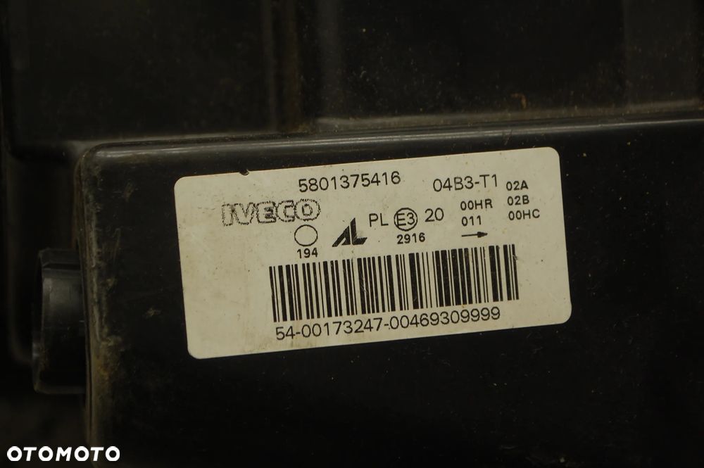 LAMPA LEWY PRZÓD PRZEDNIA LEWA IVECO IV 5801375416 - 6