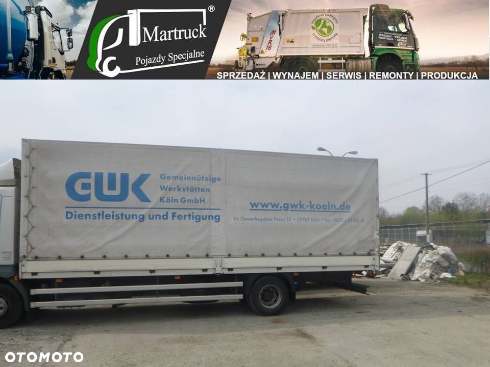 Zabudowa plandeka, firana, skrzynia