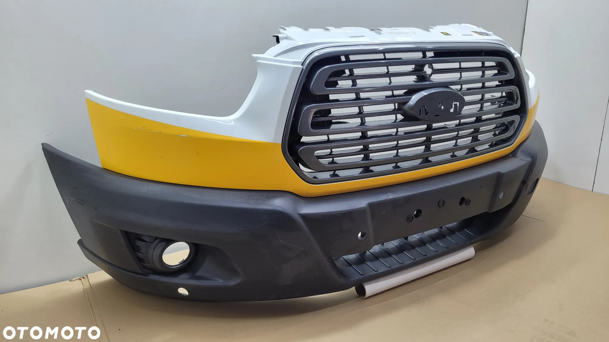 Ford Transit MK8 VIII 12-18 Zderzak Przód Przedni PDC - 3