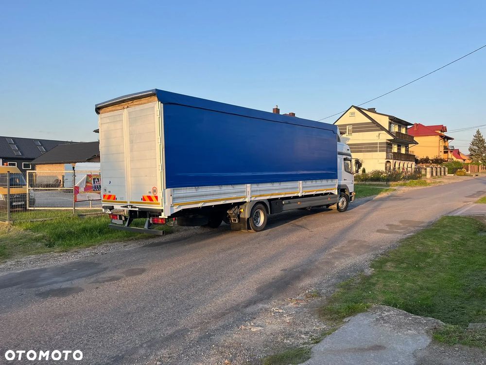 Mercedes-Benz ATEGO 1528 MOTOR poi 6374 KABINA SYPIALNA FIRANKA DŁUGI  8,60 m - 3
