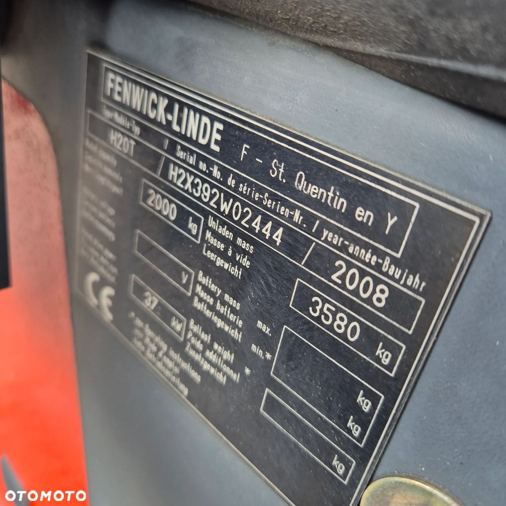 Linde LINDE H20T Przebieg tylko 6100 mth VAT23 - 11