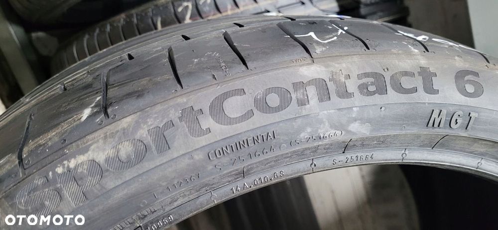 2x Continental SportContact 6 295/30R22 103Y XL L840A - 6