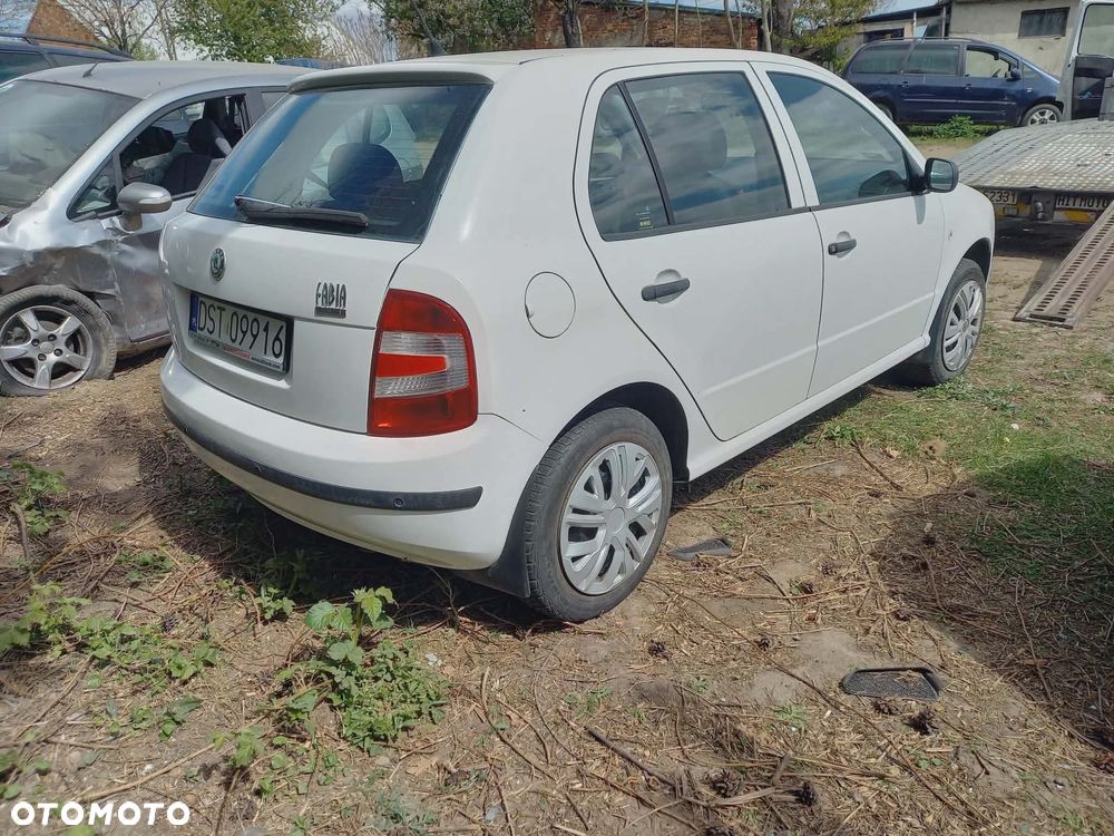 Skoda Fabia I 1.4 tdi hatchback maska drzwi zderzak klapa - 2