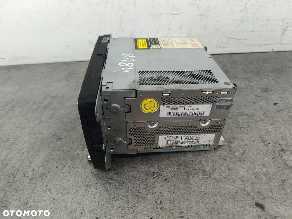 RADIO FABRYCZNE VW GOLF PLUS I 1K0035198C 7612002071  BLAUPUNKT - 4