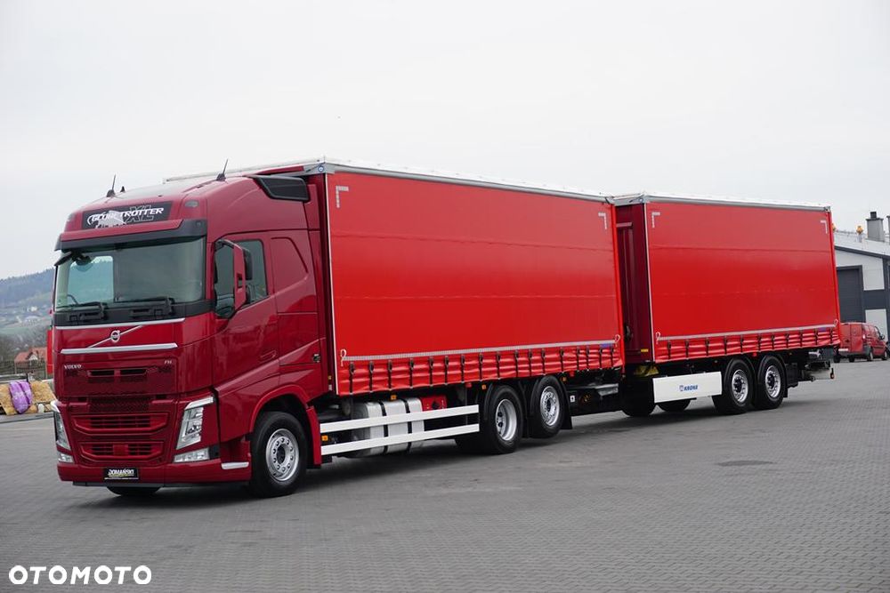 Volvo FH / 460 / EURO 6 / ZESTAW PRZESTRZENNY + WINDA / OŚ SKRĘTNA - 1