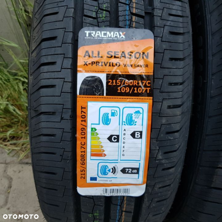 4x 215/60R17C Tracmax All Season Van Saver X Privilo Nowy komplet opon całorocznych Poznań - 2