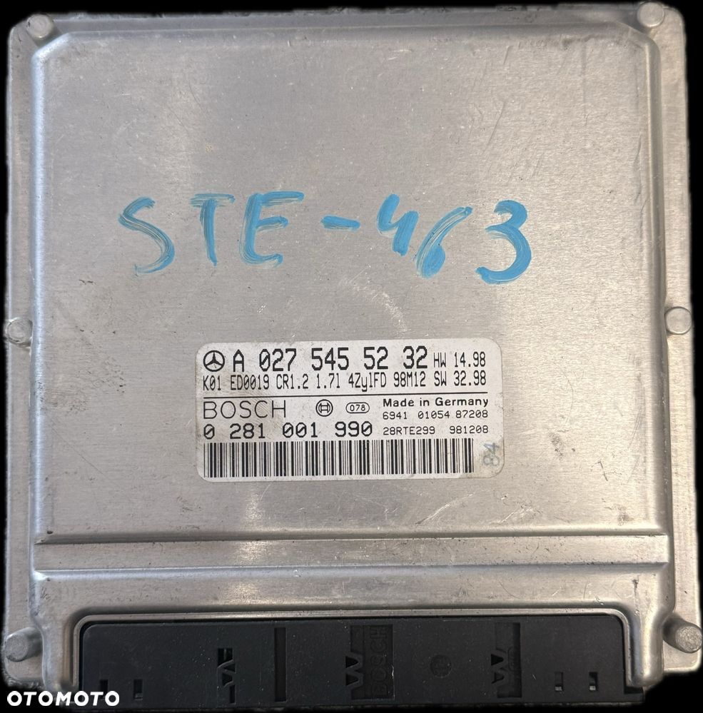 MERCEDES STEROWNIK SILNIKA 0275455232 - 1