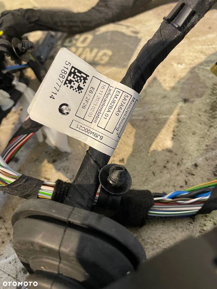 ZAMEK ZAMKI DRZWI SOFT CLOSE DOCIĄGI WIĄZKI BMW 7 i7 G70 KOMPLET - 6