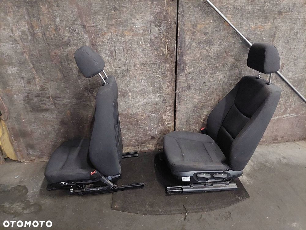 FOTELE KOMPLET LEWY PRAWY KANAPA TYŁ + BOCZKI BMW E91 318i - 3