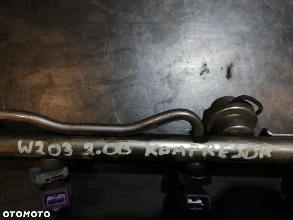 LISTWA WTRYSKOWA A1110703095 MERCEDES W203 2.0B kompresor - 3
