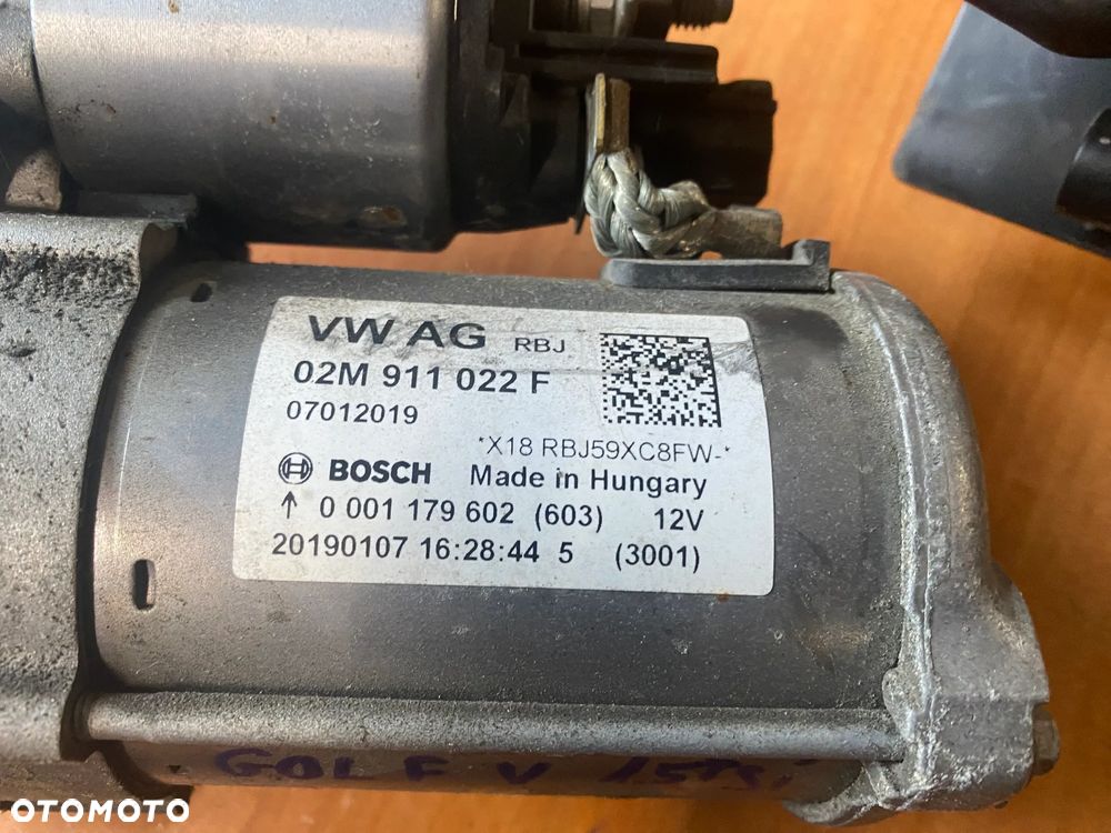 ROZRUSZNIK VW GOLF VII 1.5TSI SKODA SEAT 02M911022F 5Q0971228K - 2