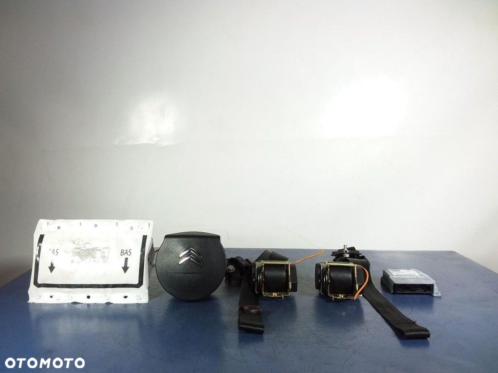 CITROEN C4 I PODUSZKI PASY SENSOR ZESTAW - 1