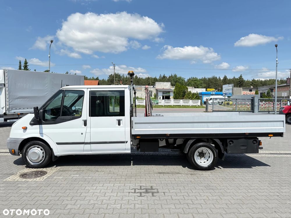 Ford Transit Doka Brygadówka 6-miejsc + Skrzynia 3.48 m + HDS Zarejestrowany w PL - 3
