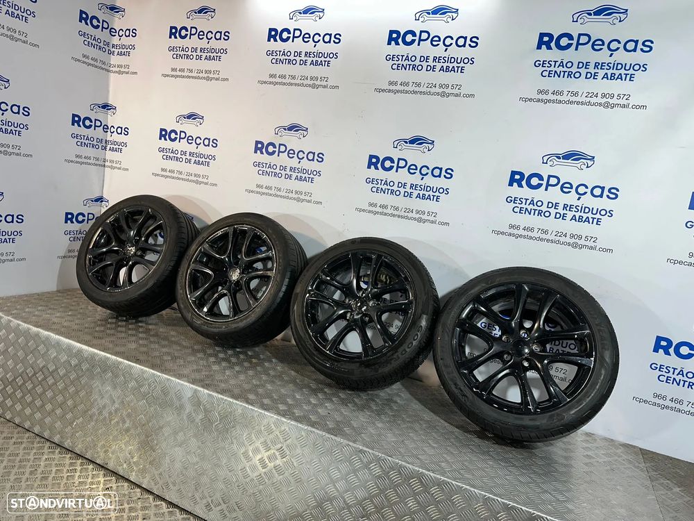 .Conjunto Jantes 17 Donington Originais VW Volkswagen 5x112 8J ET41 1K8601025B - 8