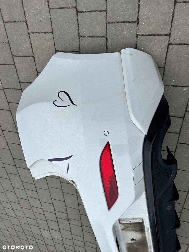 Volvo v-40 II R-Design zderzak tył tylny wydech układ wydechowy komplet 2012- - 10