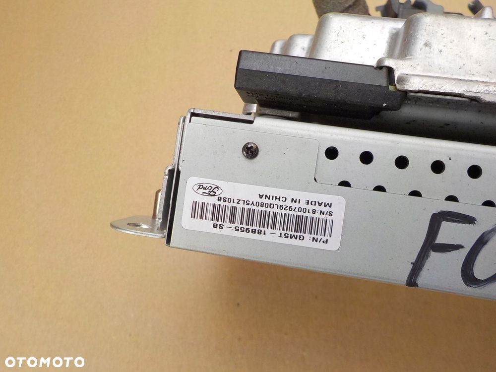 radio nawigacja ramka komplet ford focus mk3 GM5T-18B955-SB JM5T-14G370-HNC - 2