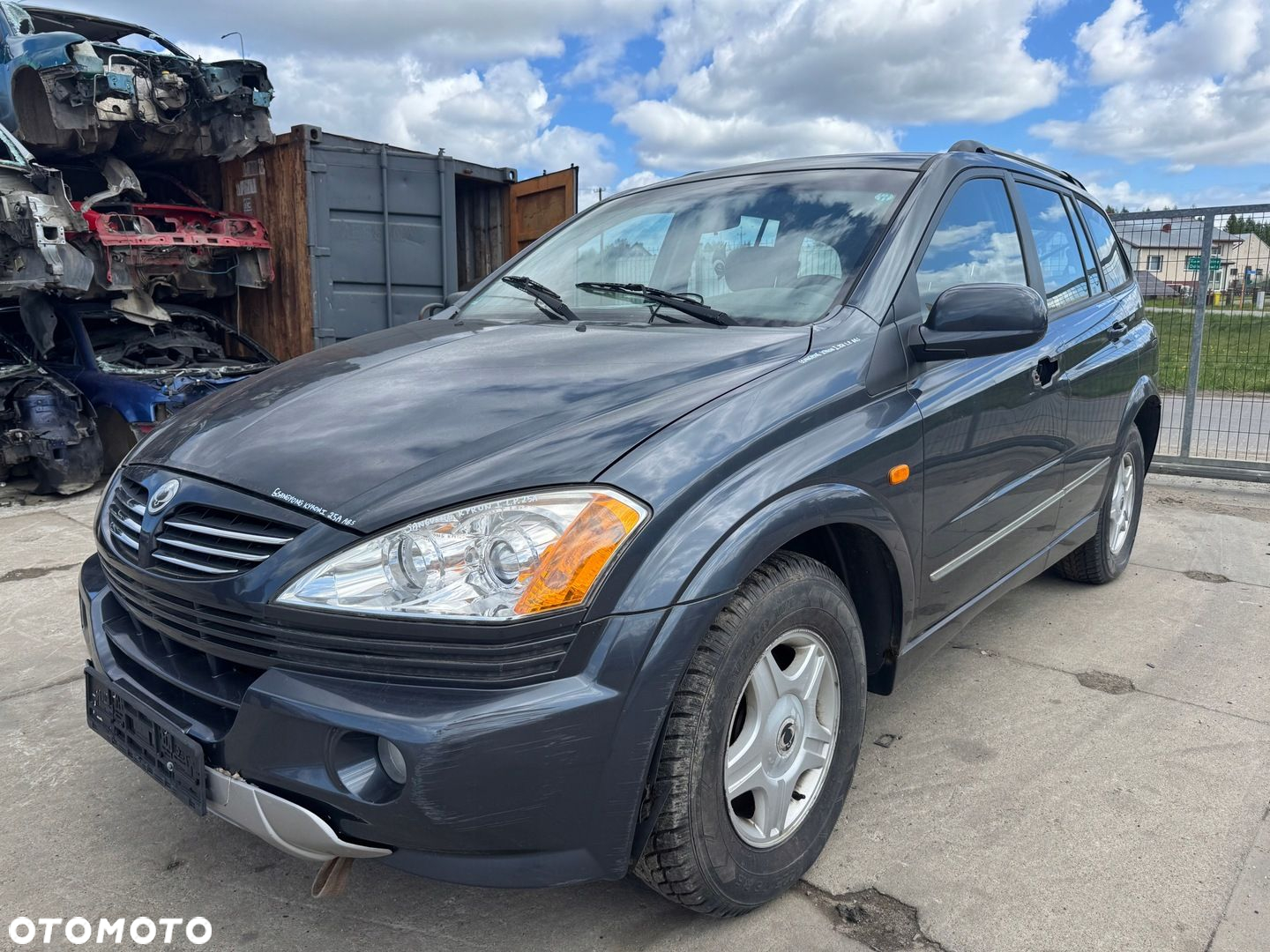 SSANGYONG KYRON I DRZWI LEWE TYLNE LEWY TYŁ ABS - 14