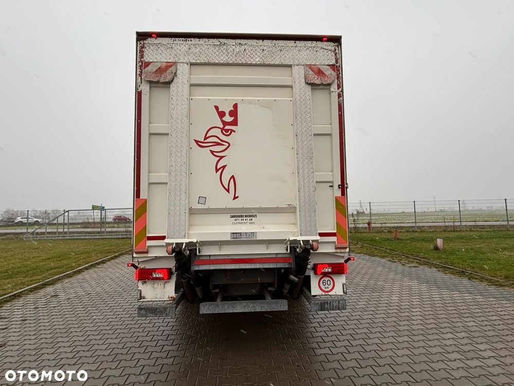 Scania P360 4x2 kontener / firanka winda 2 tony , do zabudowy , do przewozu maszyn . kurierka paletowa, pomoc dorgowa , laweta , cała na poduszkach - 10