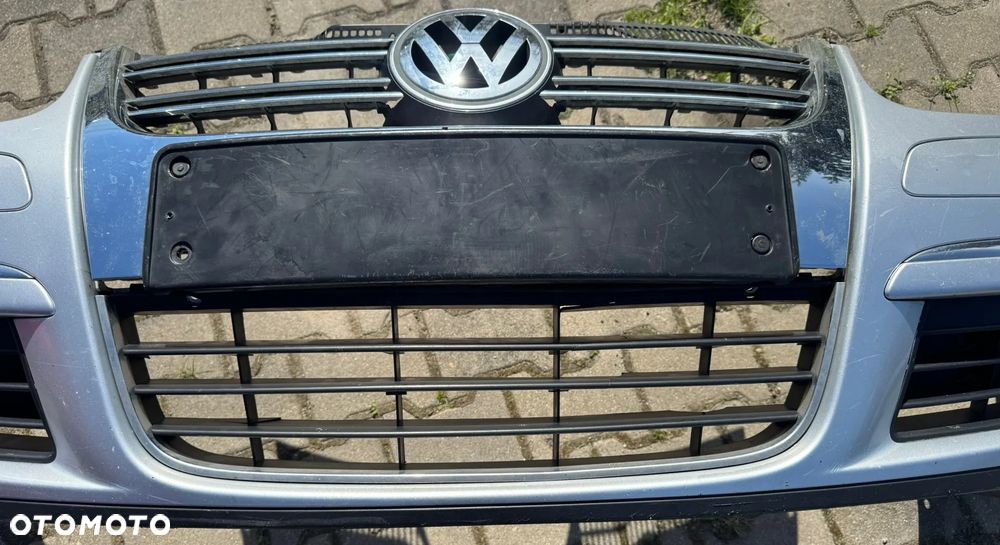 VW Golf 5 Kombi Jetta 1K5 zderzak przód przedni LA7W - 2