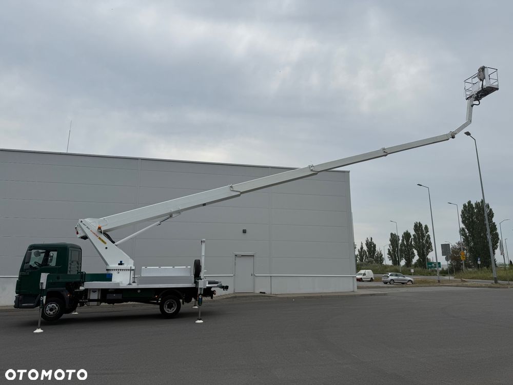 MAN Lift Podnośnik Koszowy Wumag WT300 30Metrów  20m w Bok Zwyżka UDT na Rok! Ogon ! Jak Ruthman GSR Multitel - 9