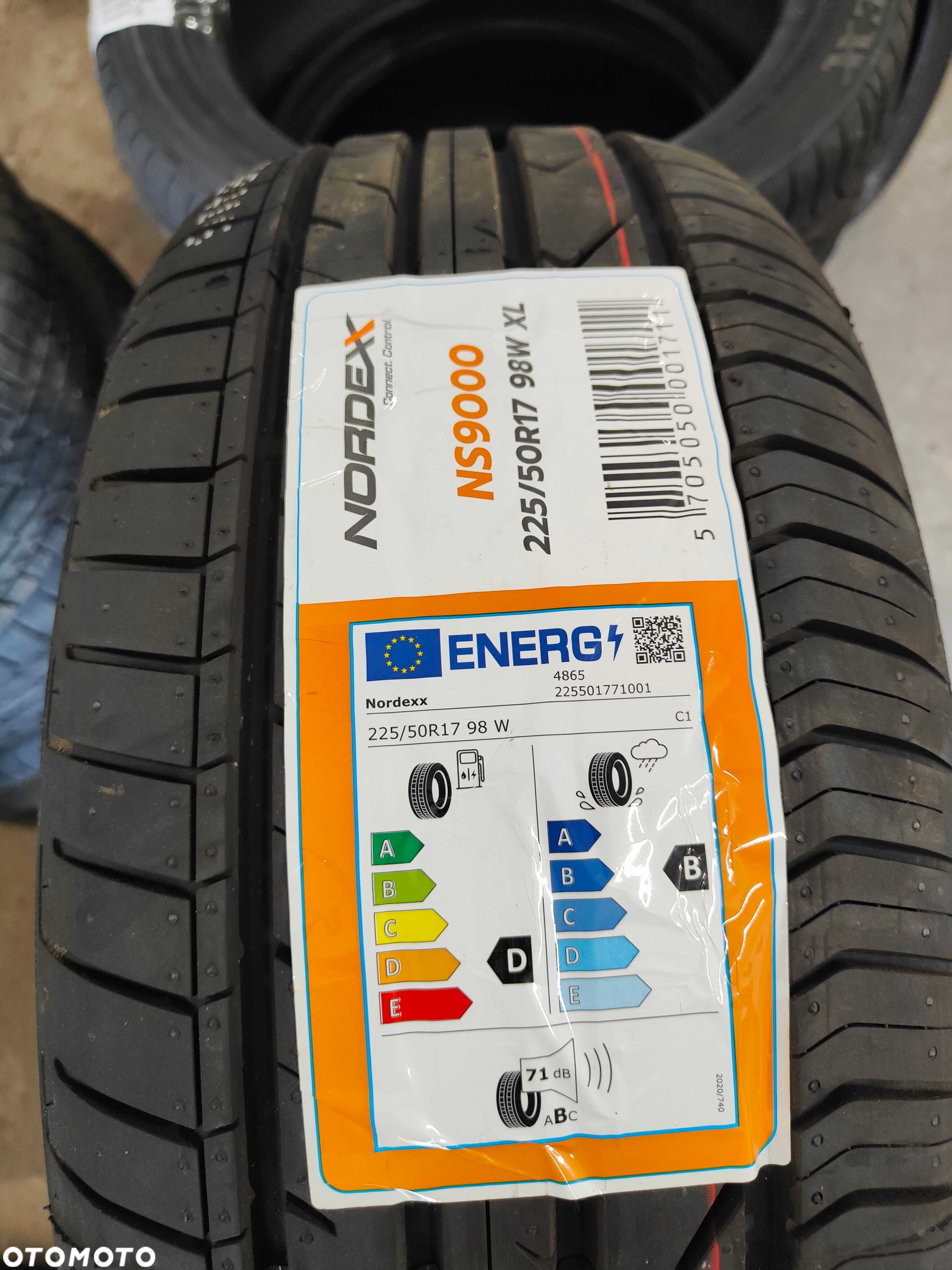 Nowe opony letnie Nordexx 225/50/17 98W XL - 1
