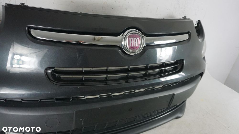 ZDERZAK PRZÓD PRZEDNI FIAT 500L 12-17 609/B 2012-2017 ATRAPA LAMPA HALOGEN - 2