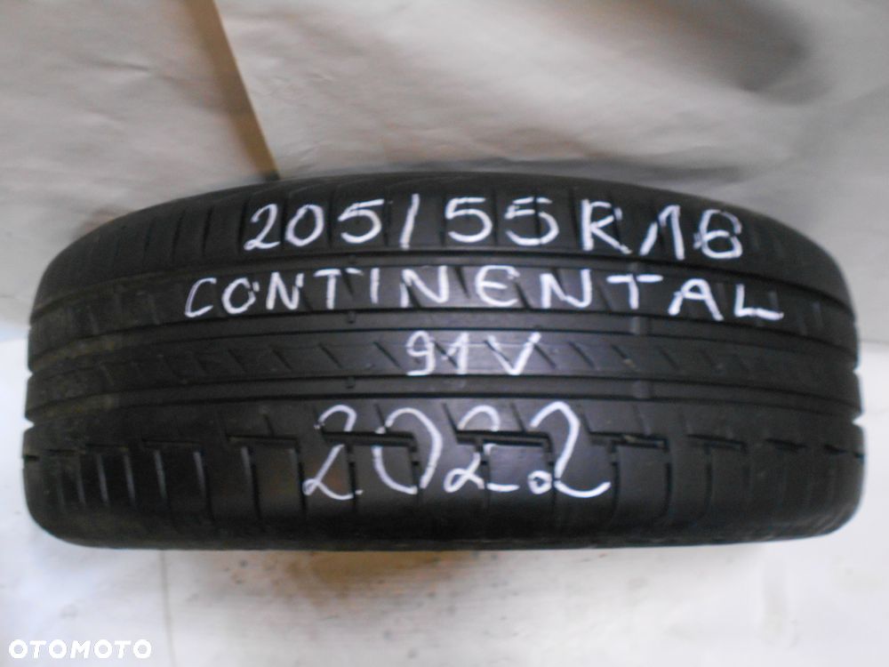 OPONA POJEDYNKA 205/55R16 CONTINENTAL PREMIUM CONTACT 6 DOT 2022 7.5MM - 1