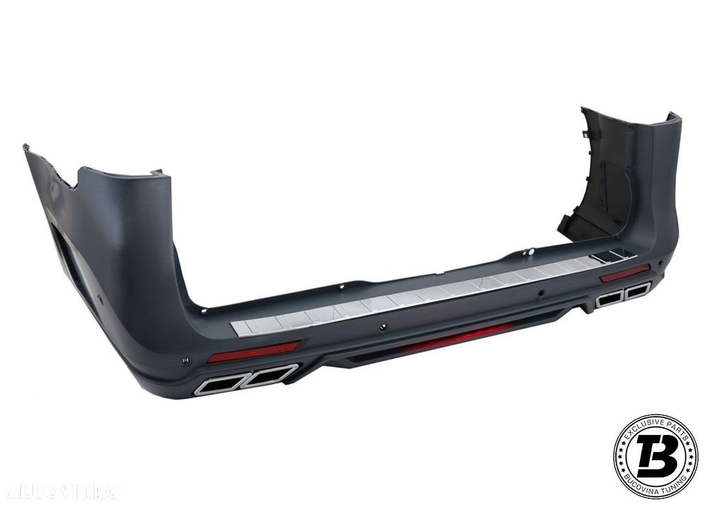 Pachet Exterior compatibil cu Mercedes V Class W447 AMG Design - 13
