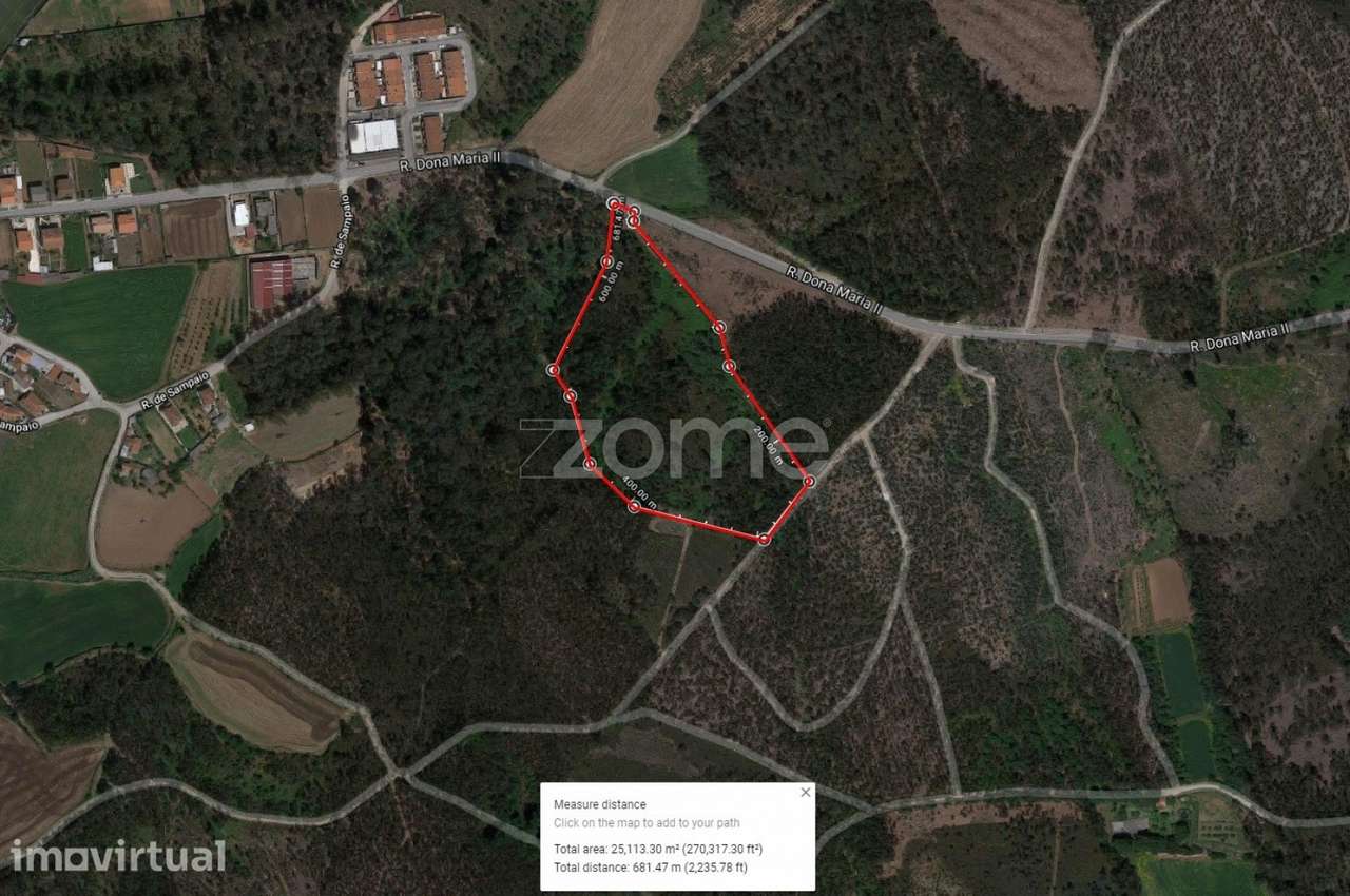 Terreno rustico com 25.000 M2 em Fradelos Famalicão - Grande imagem: 4/15
