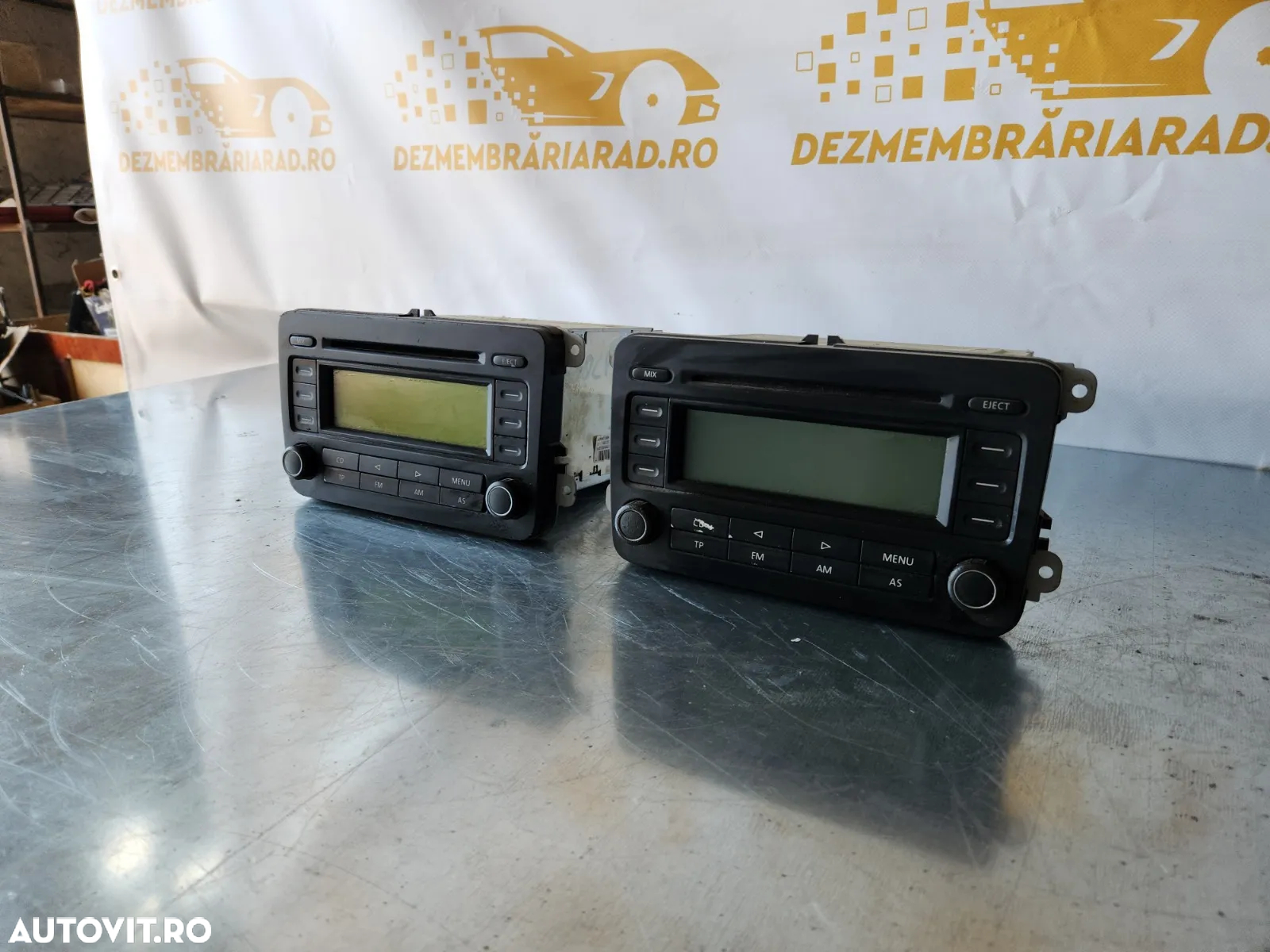 Radio Cd Player Vw Touran Jetta Golf 5 Passat B6 Etc. Cod 1KL - 4
