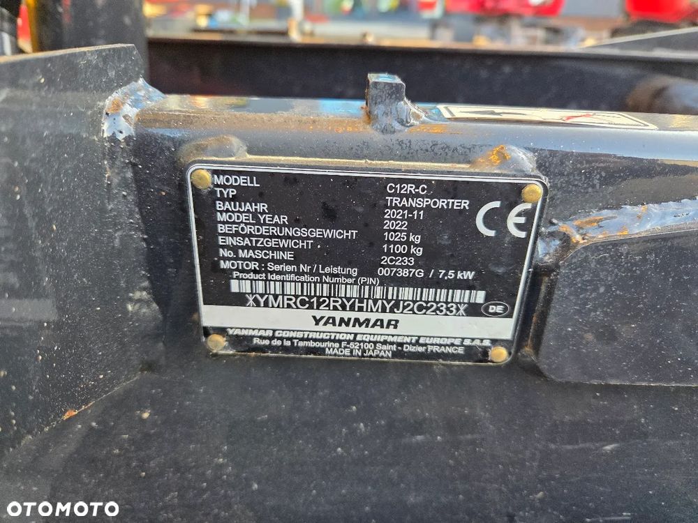 Yanmar Wozidło Gąsienicowe YANMAR C12R-C Jak Nowe Super Stan !! - 16