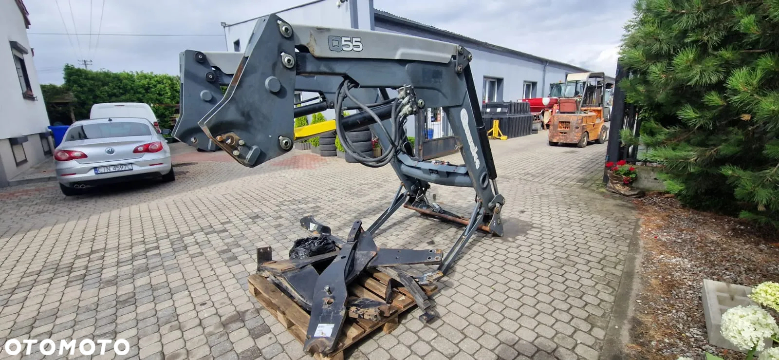 Quicke Q55 Ładowacz czołowy Tur Valtra VALMET Kompletny - 3
