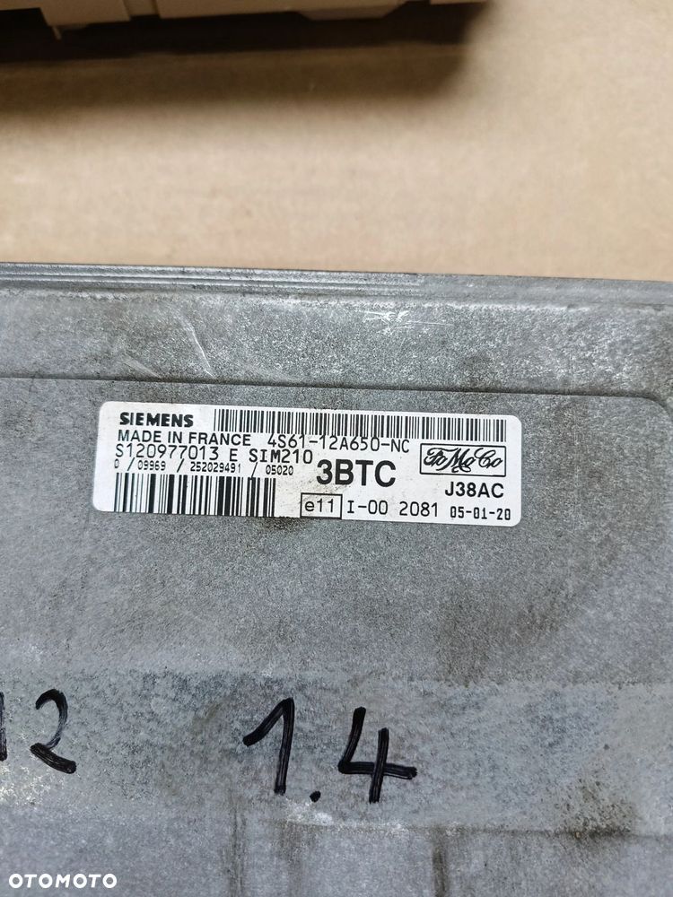 Mazda II 2 zestaw startowy komputer 1,4 16V manual 2002-07r - 2