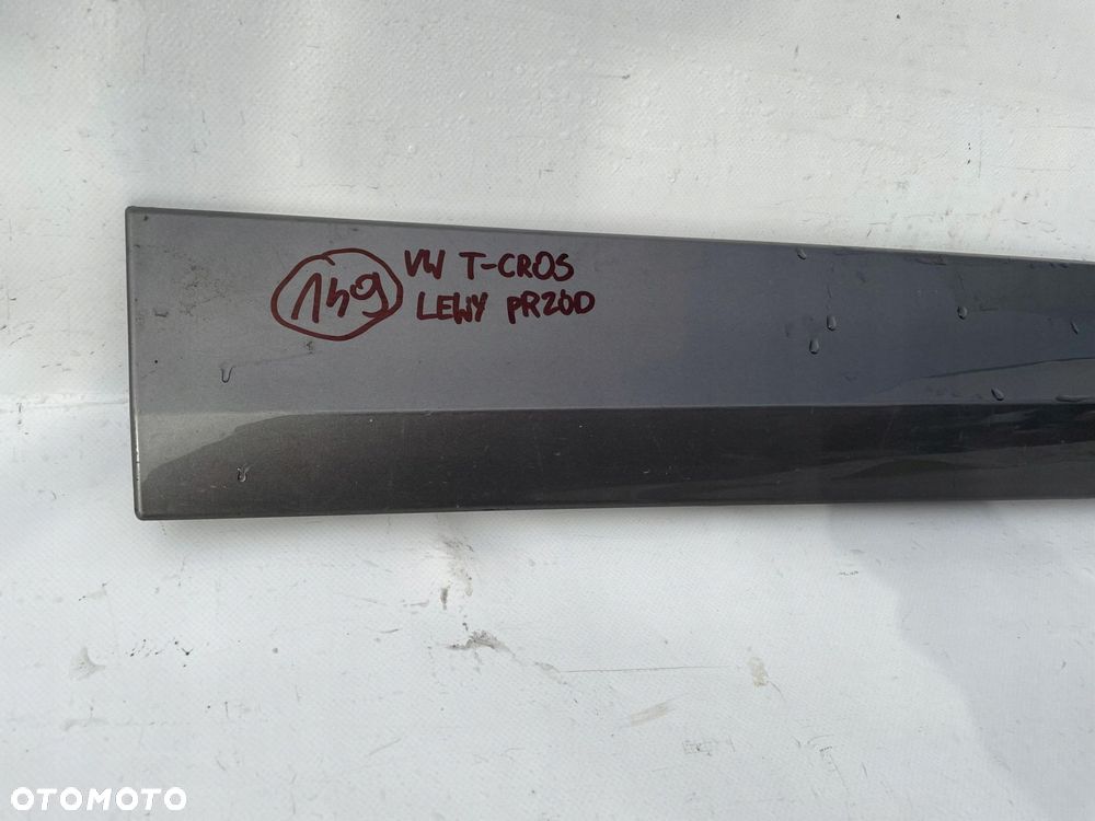 VW T-CROSS LISTWA DRZWI LEWY PRZÓD PRZEDNIA 2GM854939G - 3