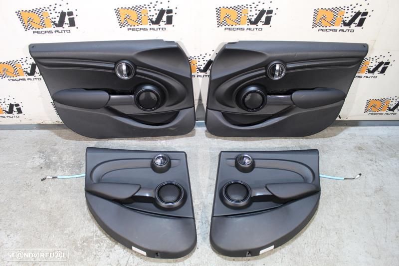 Bancos MINI Cooper F55 em Pele e Tecido com Quartelas - 8