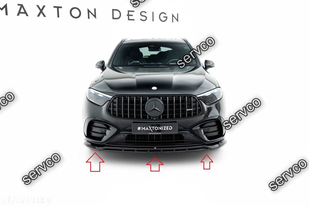 Prelungire bara fata Mercedes GLC X254 43 AMG 2022- v2 - Maxton Design - 2