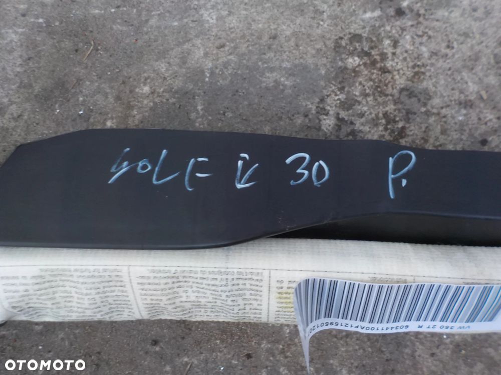 VOLKSWAGEN GOLF V 3D KURTYNA LEWA LUB PRAWA - 3